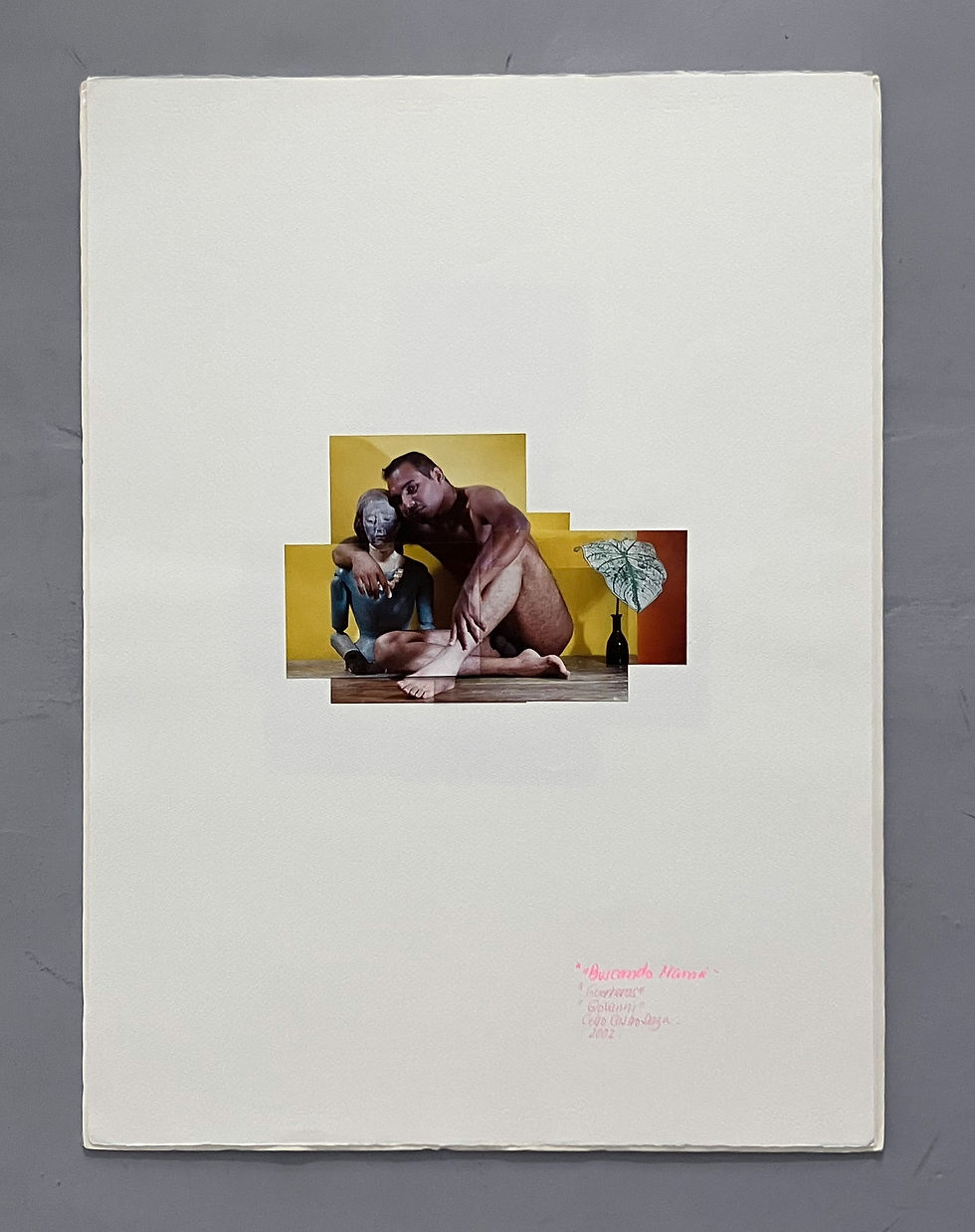 Thumbnail: Nude Photomontage Mixed Media figurative Celso castro religion