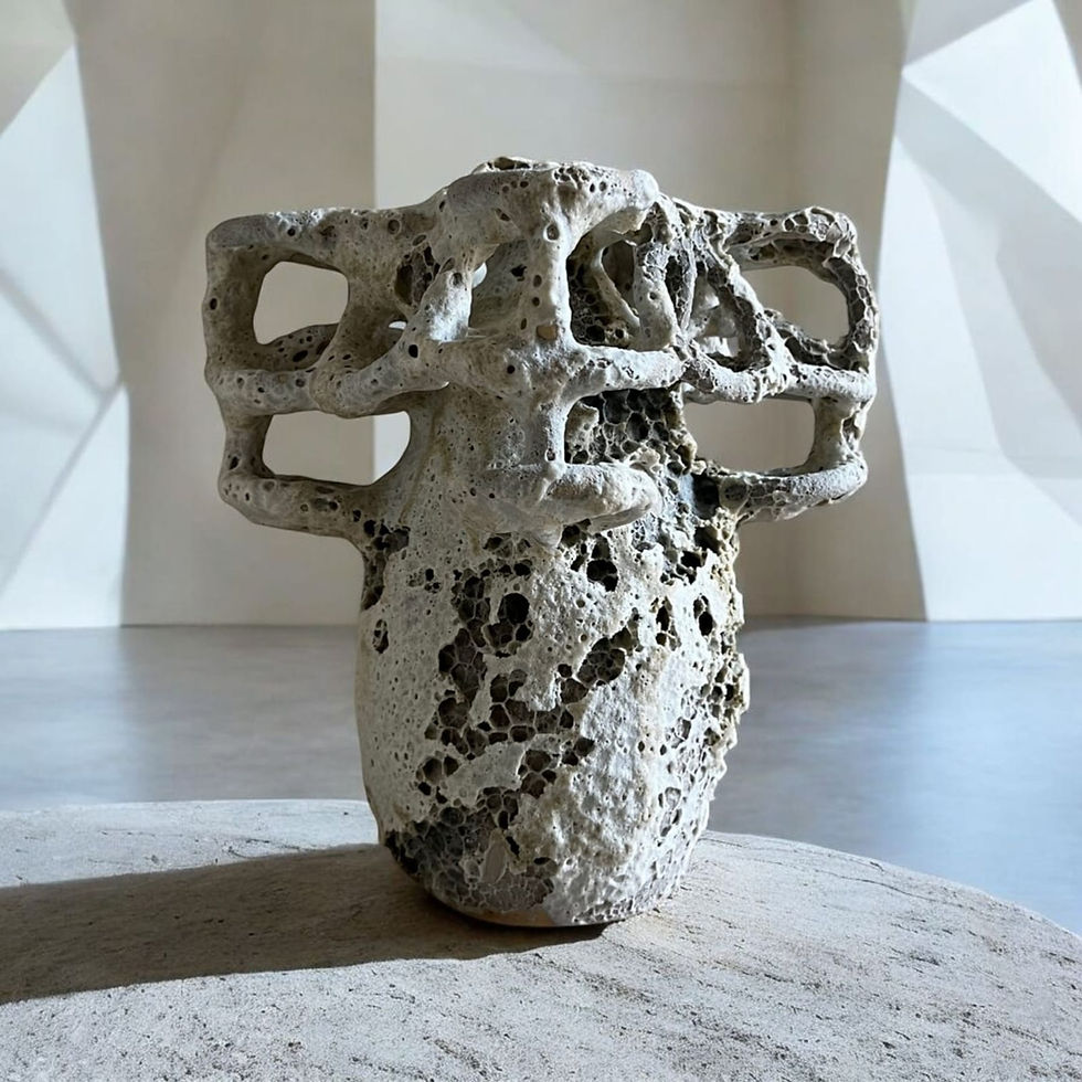 Thumbnail: Sculptures Aniana Heras design handmade abstract contemporary art