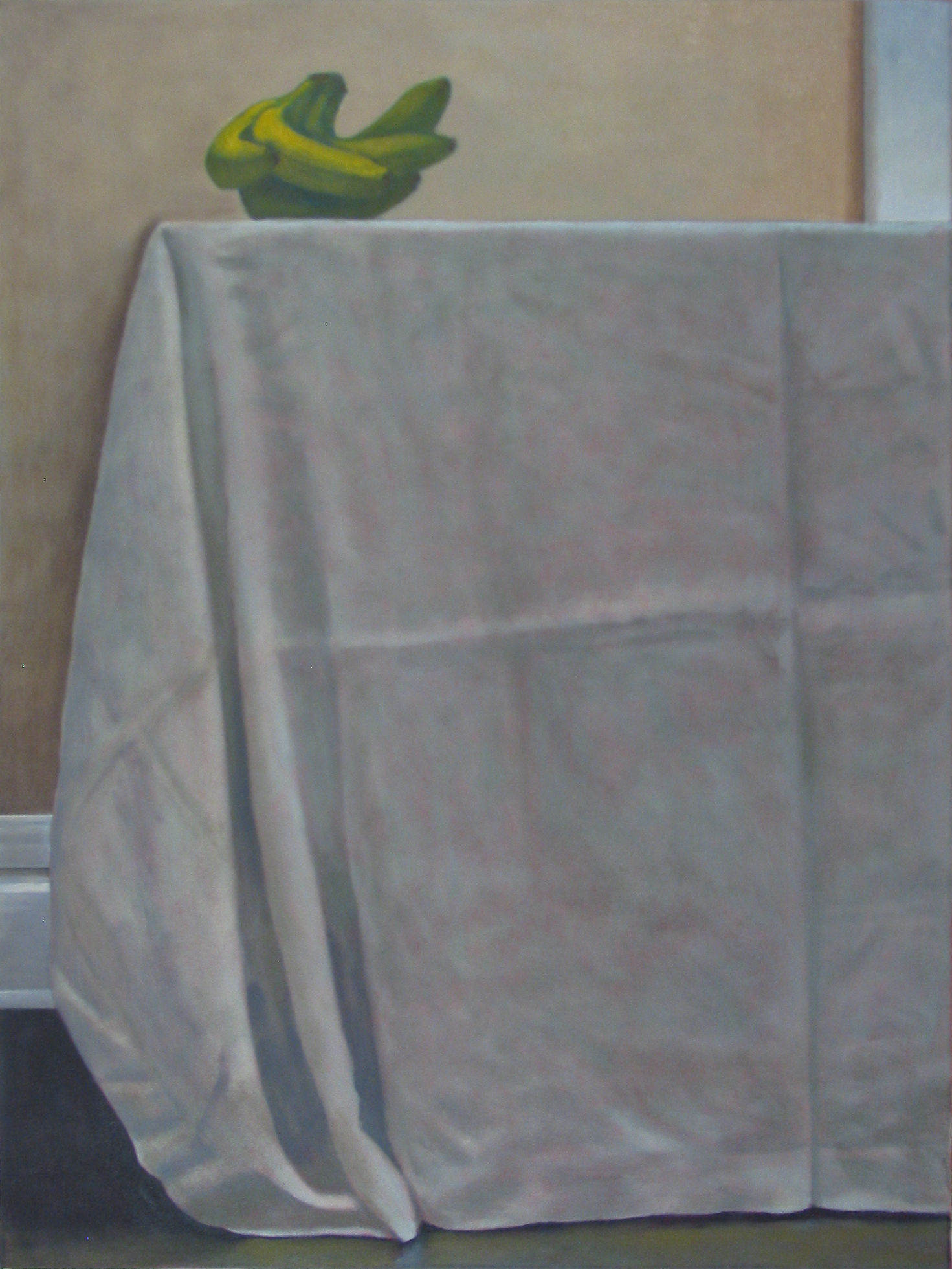 Still Life with Green Bananas, 2007  From The Paintings Series  Oil on canvas