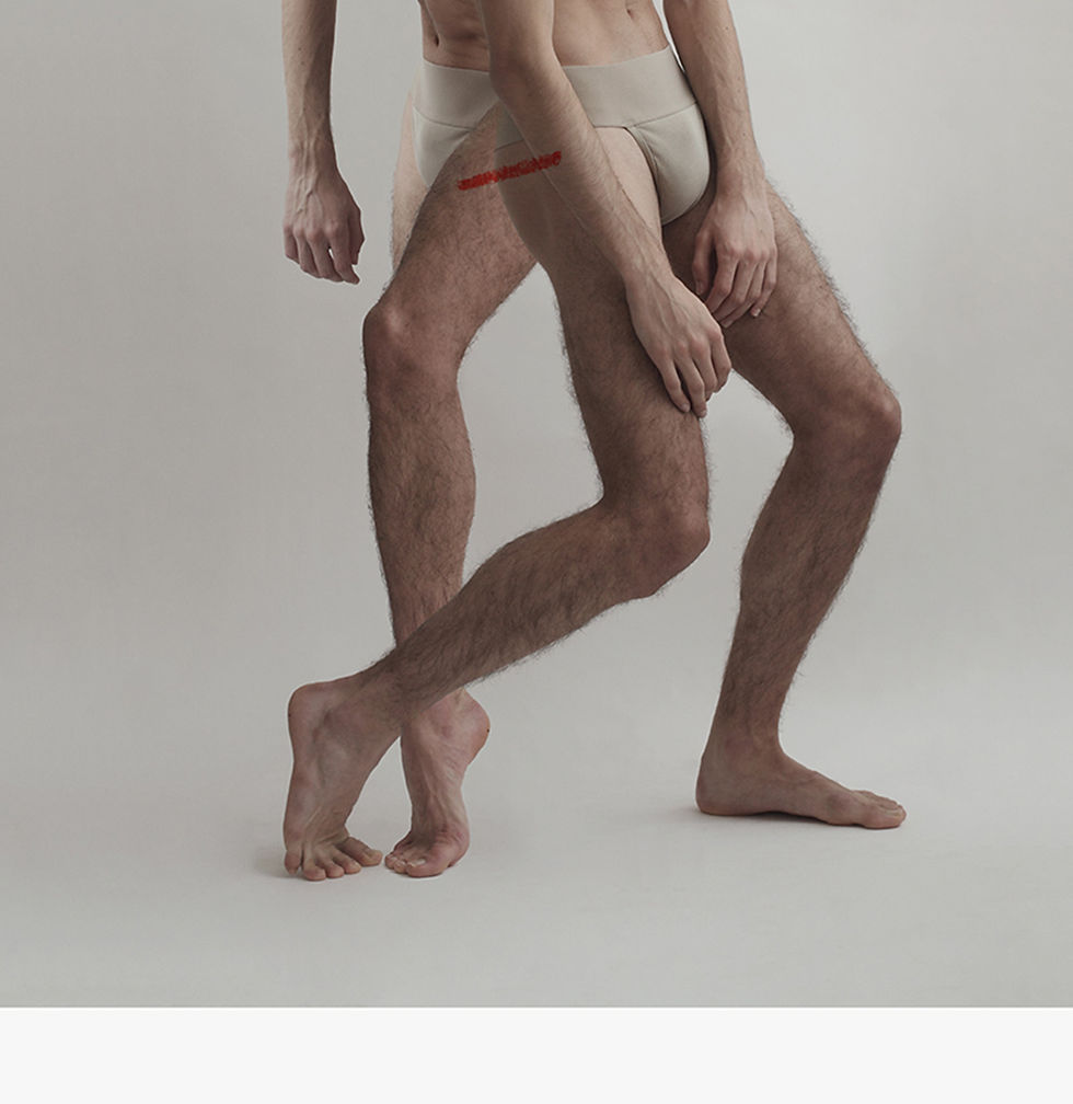 Thumbnail: From The ONE series_Mix media_Photography and pastel on Hahnemuhle paper_Figurative_nude