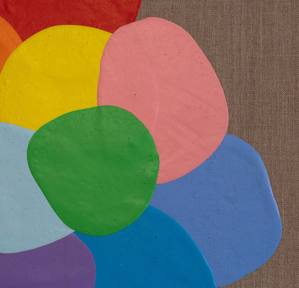 Thumbnail: Juan Carlos Amador painting Unique abstract colors contemporary art