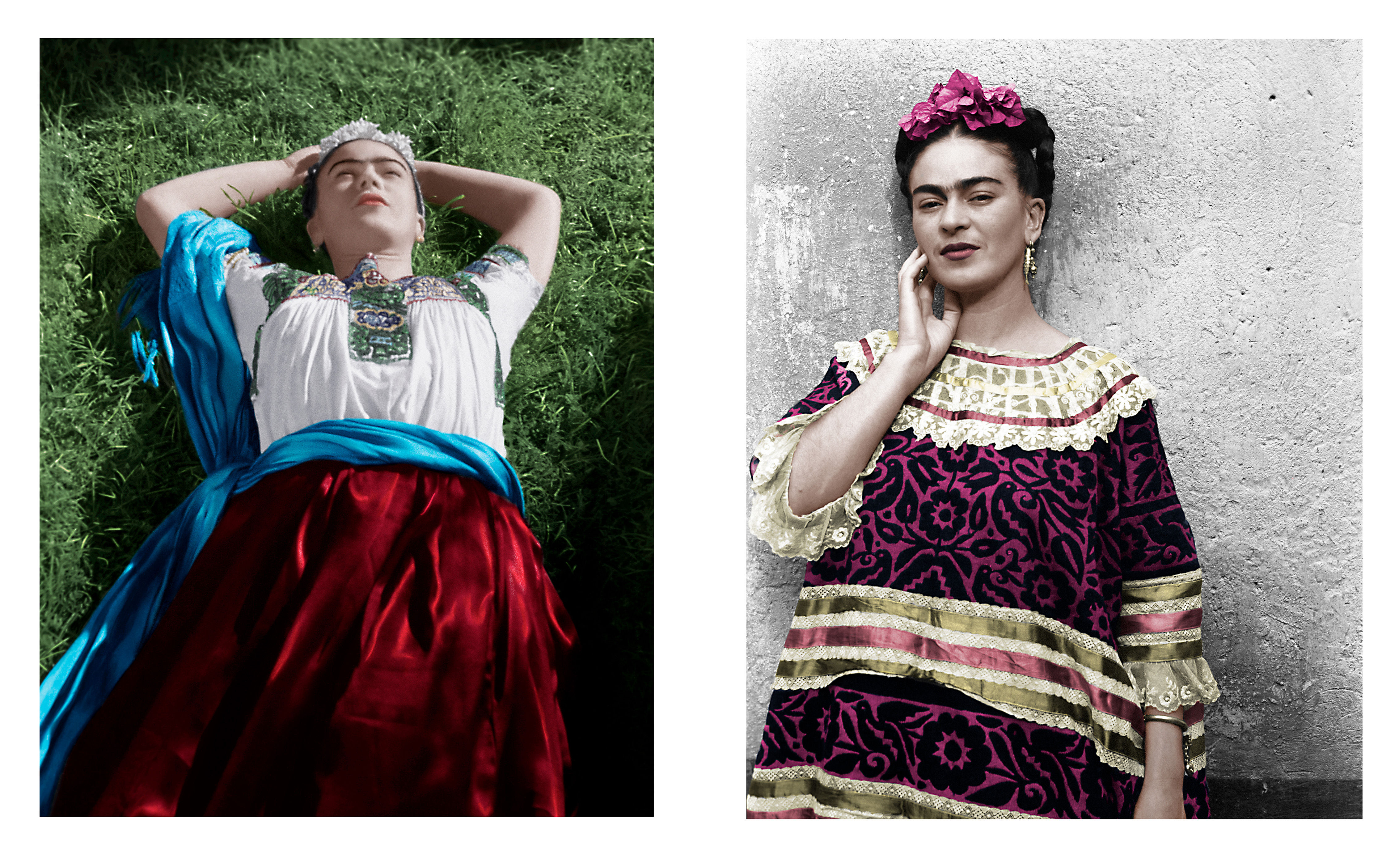 Frida Kahlo in the Blue House, Coyoacán, Mexico_Leo Matiz_Color Photography_Portrait