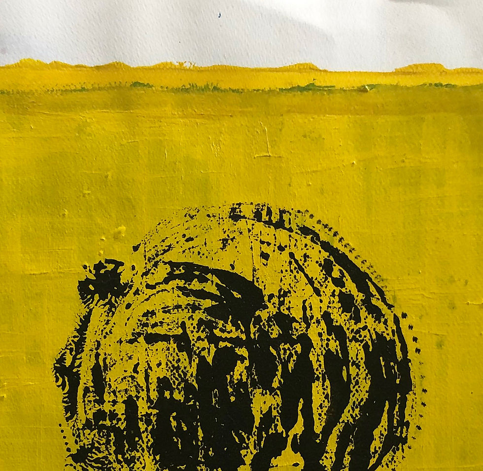 Thumbnail: Mao, From the Chaleco Quimico series_Sergio Bazan contemporary abstract painting