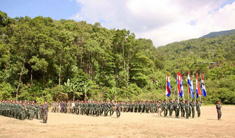 #ဓာတ်ပုံသတင်း ဒုတိယအကြိမ်မြောက် CDF-Thantlang အရန်တပ်သင်တန်းပြီးဆုံး