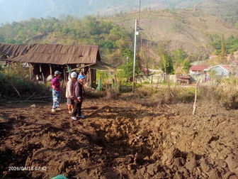 Tlangzar ရွာကို အကြမ်းဖက်စစ်တပ်က ဗုံးကြဲ၊ ထိခိုက်ပျက်စီးမှုရှိ