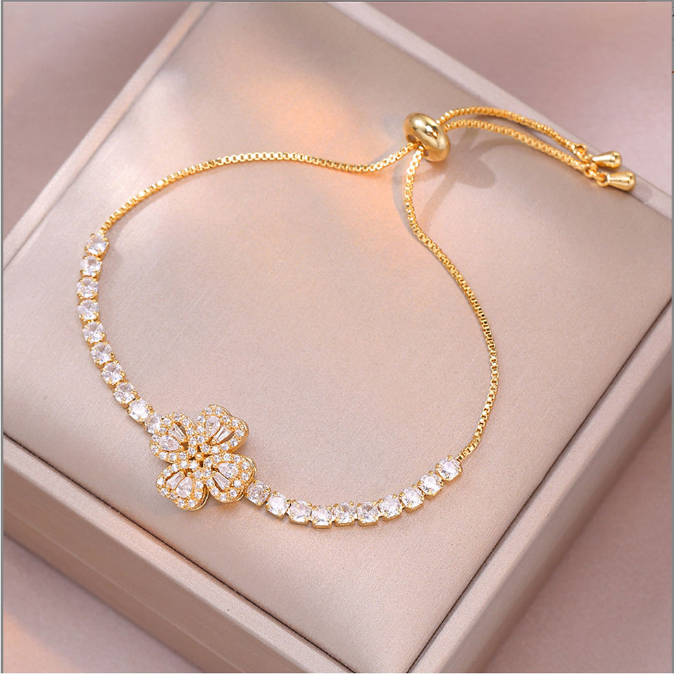 Thumbnail: Ilvara Infinity Heart Bracelet - view 3