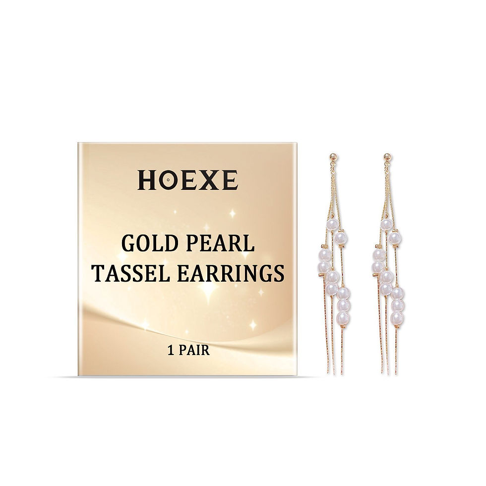 Ilvara Pearl-Look Tassel Earrings - view 2