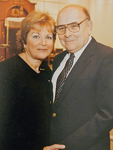 Allen z"l with his wife Doris