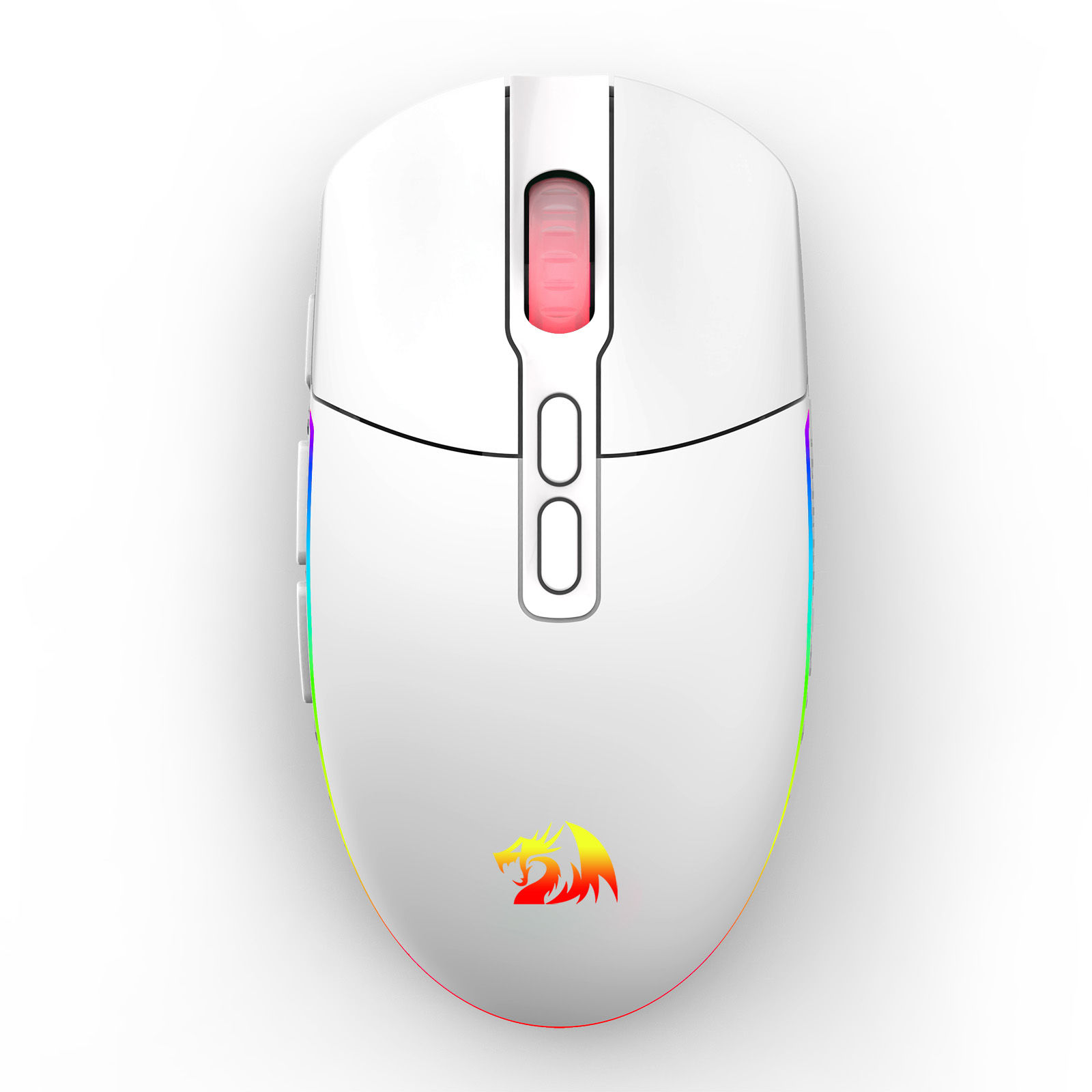 Mouse sem fio Redragon Invader Pro Branco M719