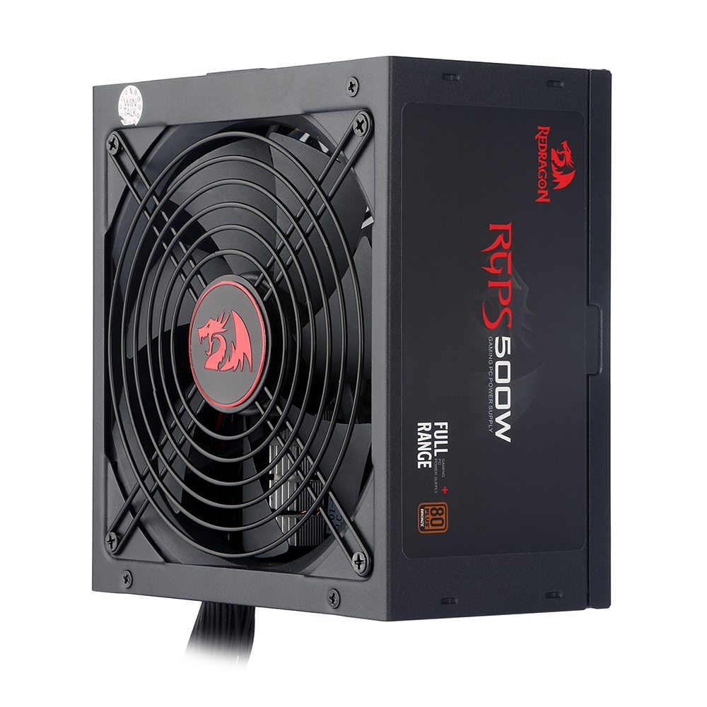 Fonte Redragon 500w Rgps 80 Plus Bronze Pfc Ativo