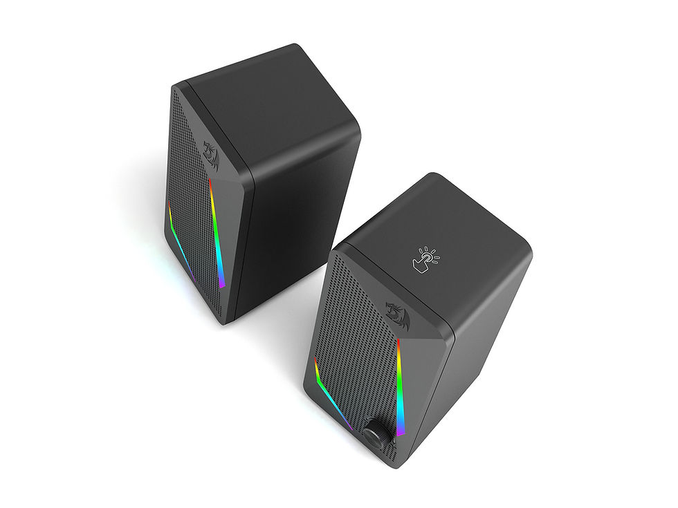 Miniatura: Caixa De Som Gamer Redragon Gs510 Waltz Rgb Preto