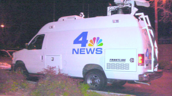 Local KNBC Channel 4 reported from Matt Denny's on Monday and Tuesday.