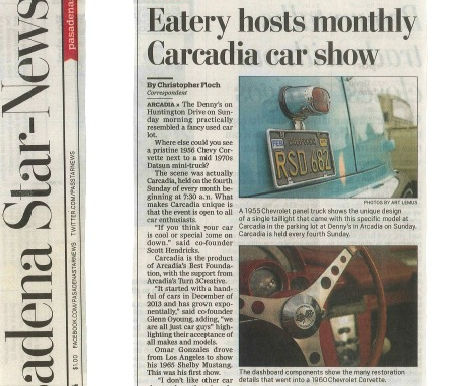 Carcadia draws front page attention