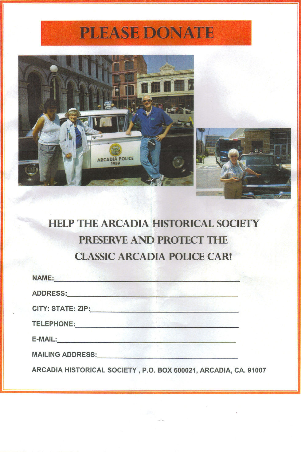 SocietyPoliceCarDonate300