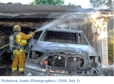 Arcadia Fire Department Weekly Report week of July 1 to July 7, 2018