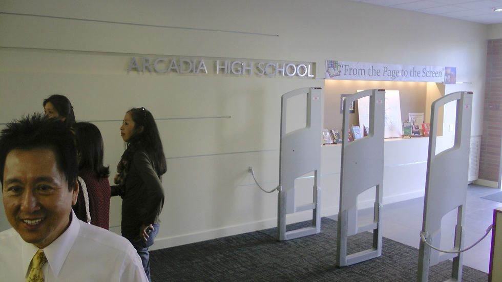 AHSlibraryRibCut2-19-15EntrySecurity