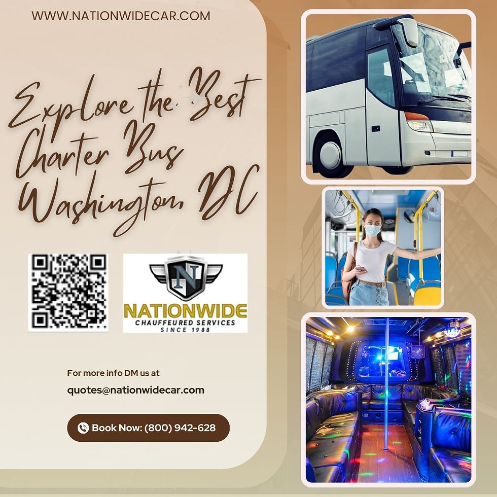 Explore the Best Charter Bus Washington, DC