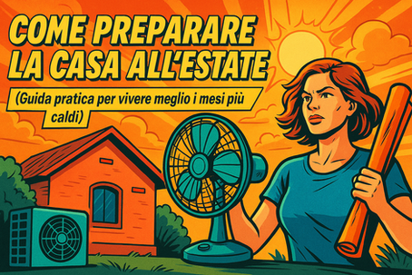 Come preparare la casa all’estate senza spendere un patrimonio (Guida pratica per vivere meglio i mesi più caldi)