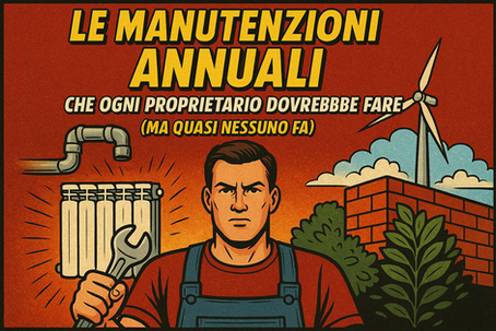 Le manutenzioni annuali che ogni proprietario dovrebbe fare (ma quasi nessuno fa)