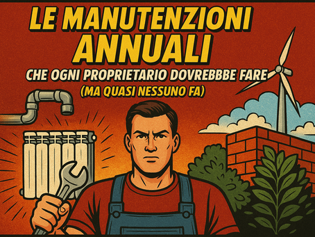 Le manutenzioni annuali che ogni proprietario dovrebbe fare (ma quasi nessuno fa)