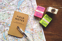 the petit fixer - map and notebook