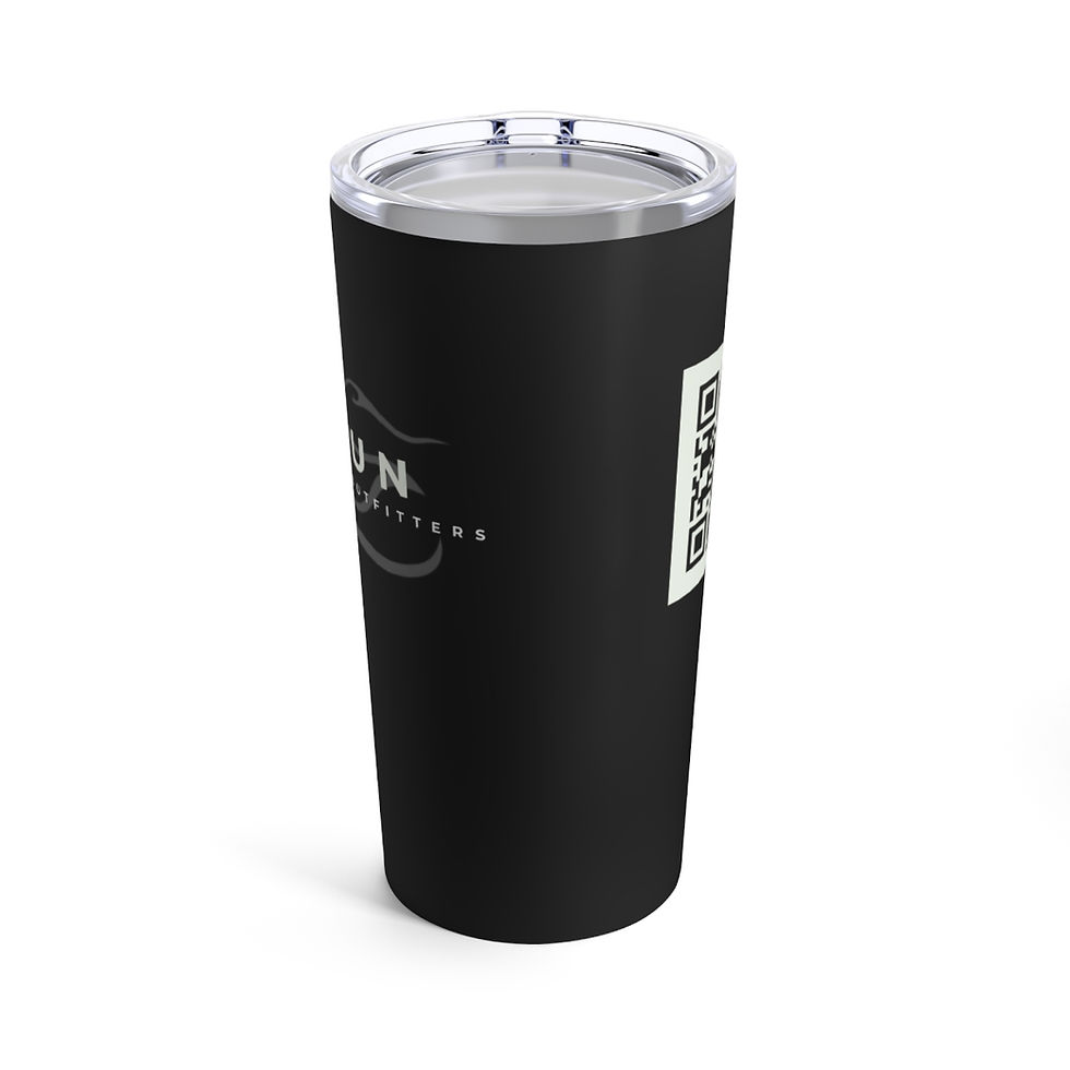 Thumbnail: Cajun Crossroads Black Tumbler 20oz