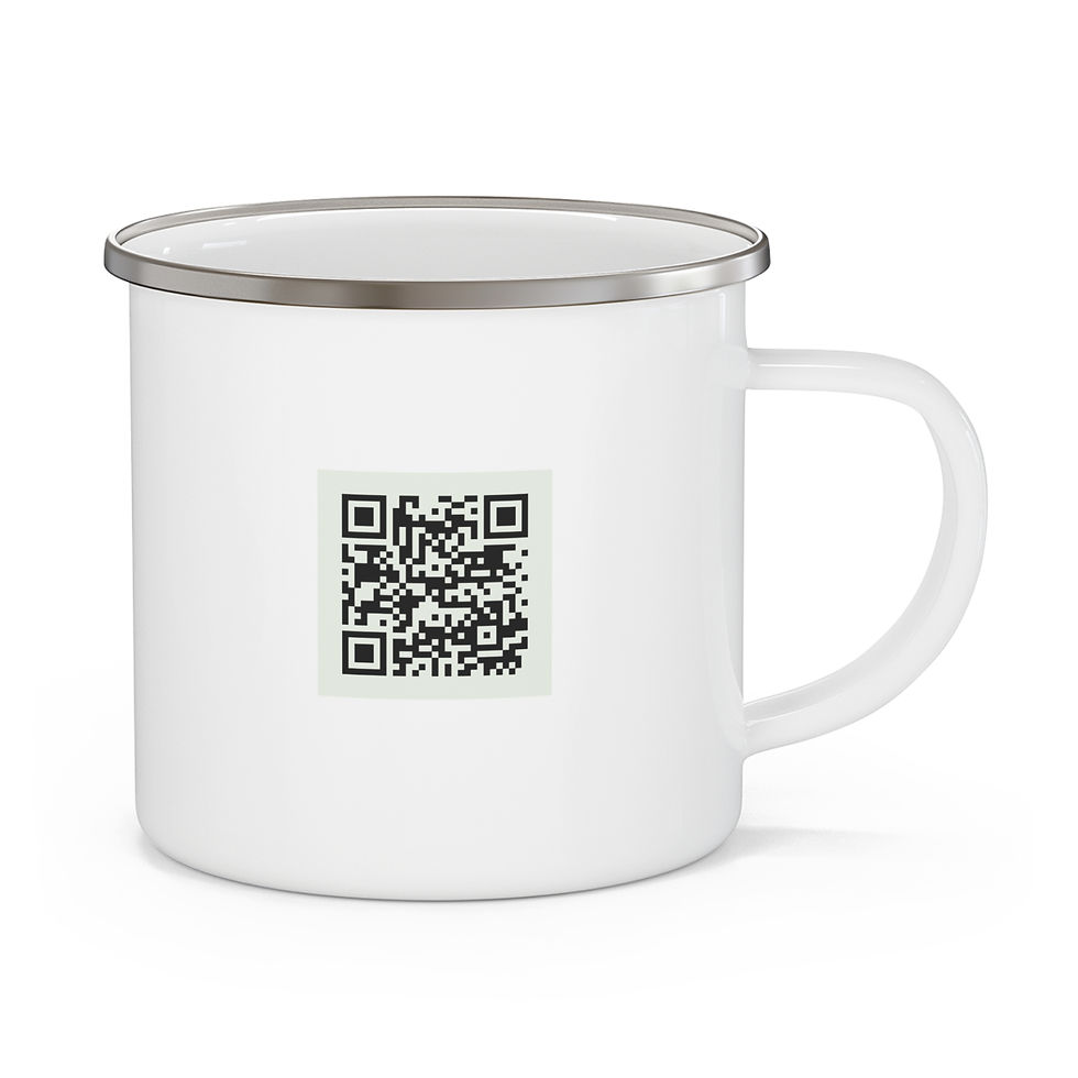 Thumbnail: Cajun Crossroads Enamel Camping Mug