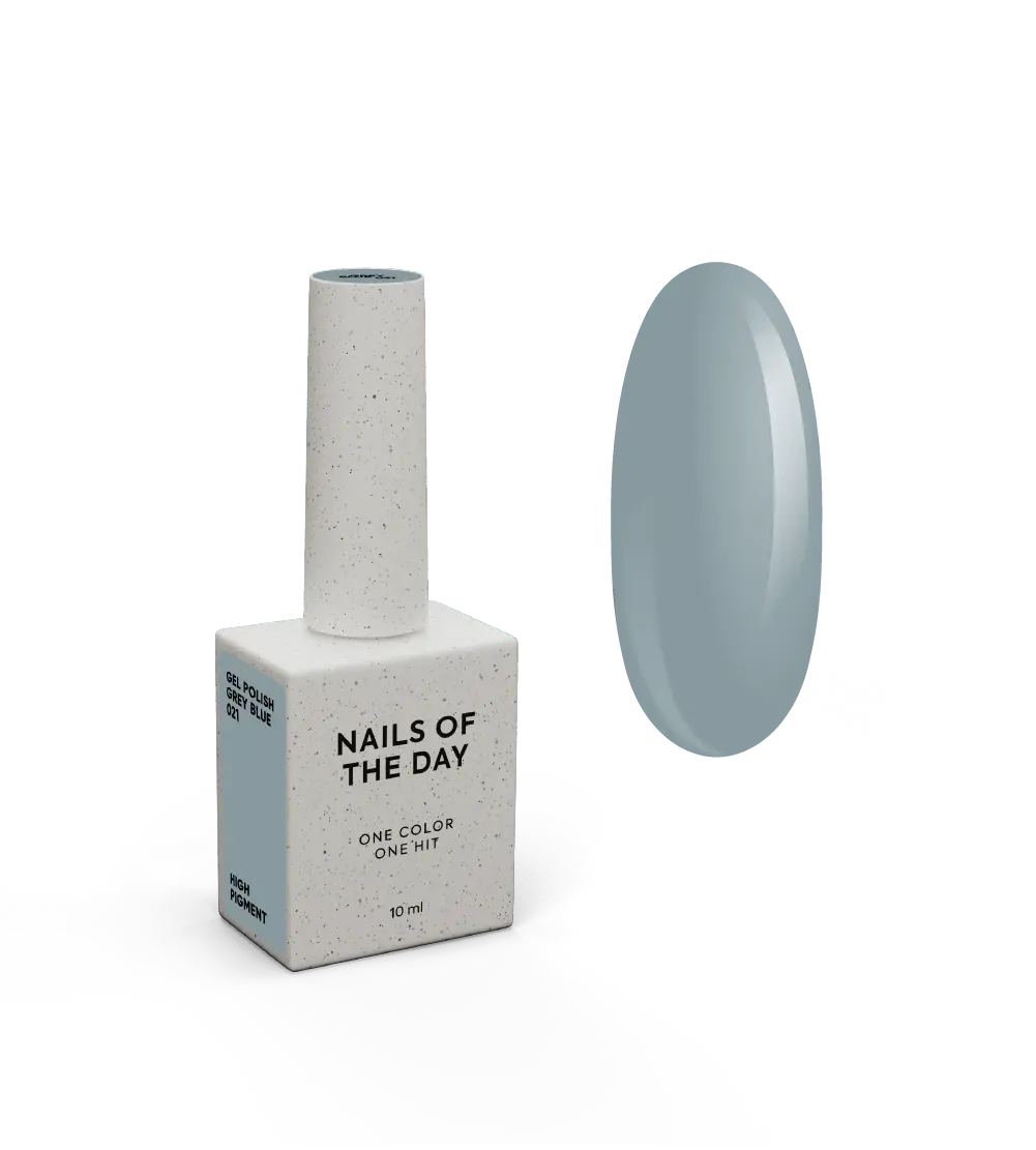 Gel polish - Grey blue - 10 ml