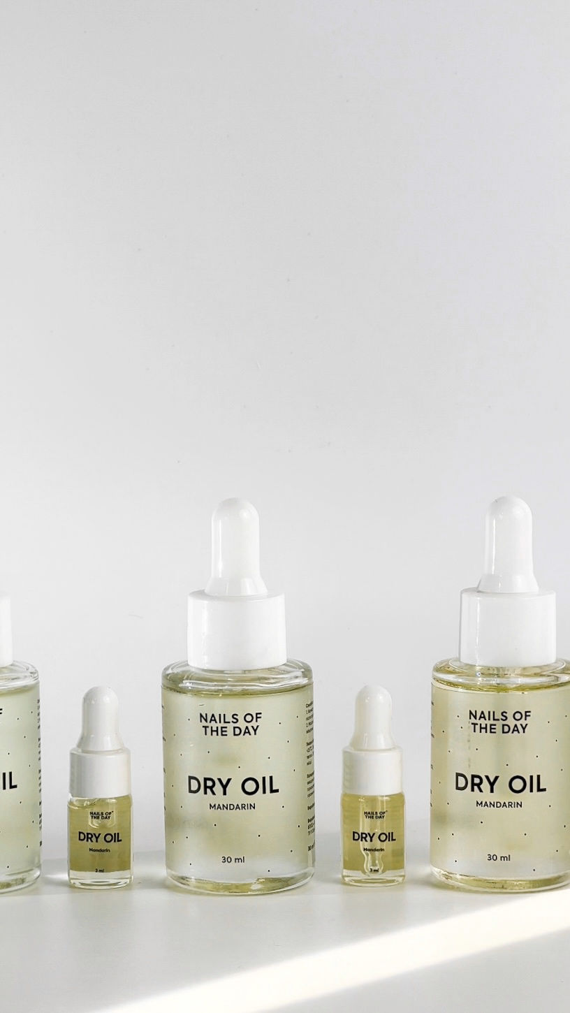 Miniatyrbilde: Dry Mandarin neglebåndsolje - 3 ml