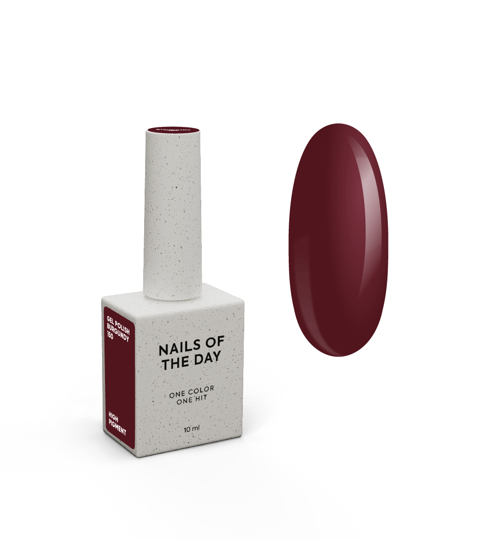 Gel polish - Burgundy - 10ml