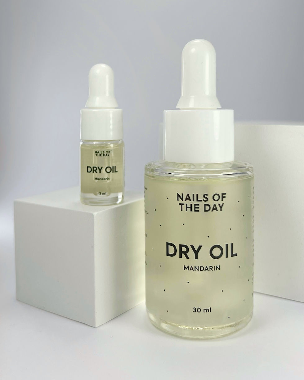Miniatyrbilde: Dry Mandarin neglebåndsolje - 3 ml