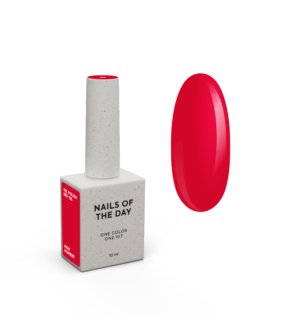 Gel polish - Red - 10 ml