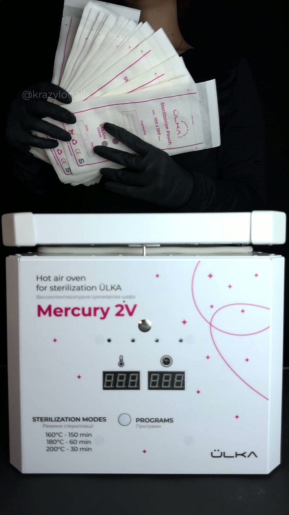 Miniatyrbilde: ULKA varmluft sterilisator