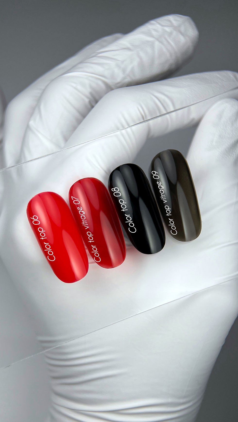 Miniatyrbilde: Color Top Vitrage 07 - semitransparent rød - 10 ml