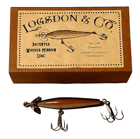 Wooden Minnow Fishing Lure | Logsdon & Co. Wooden Minnow Fishing Lure | Logsdon & Co.