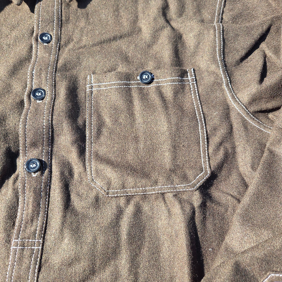 Thumbnail: Wool-Silk Blend Flannel Shirts 1900-1930