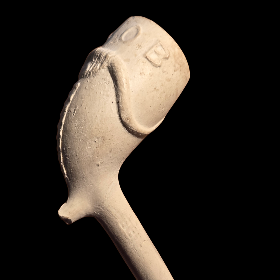 Thumbnail: Vintage English Clay Pipe - Unused 