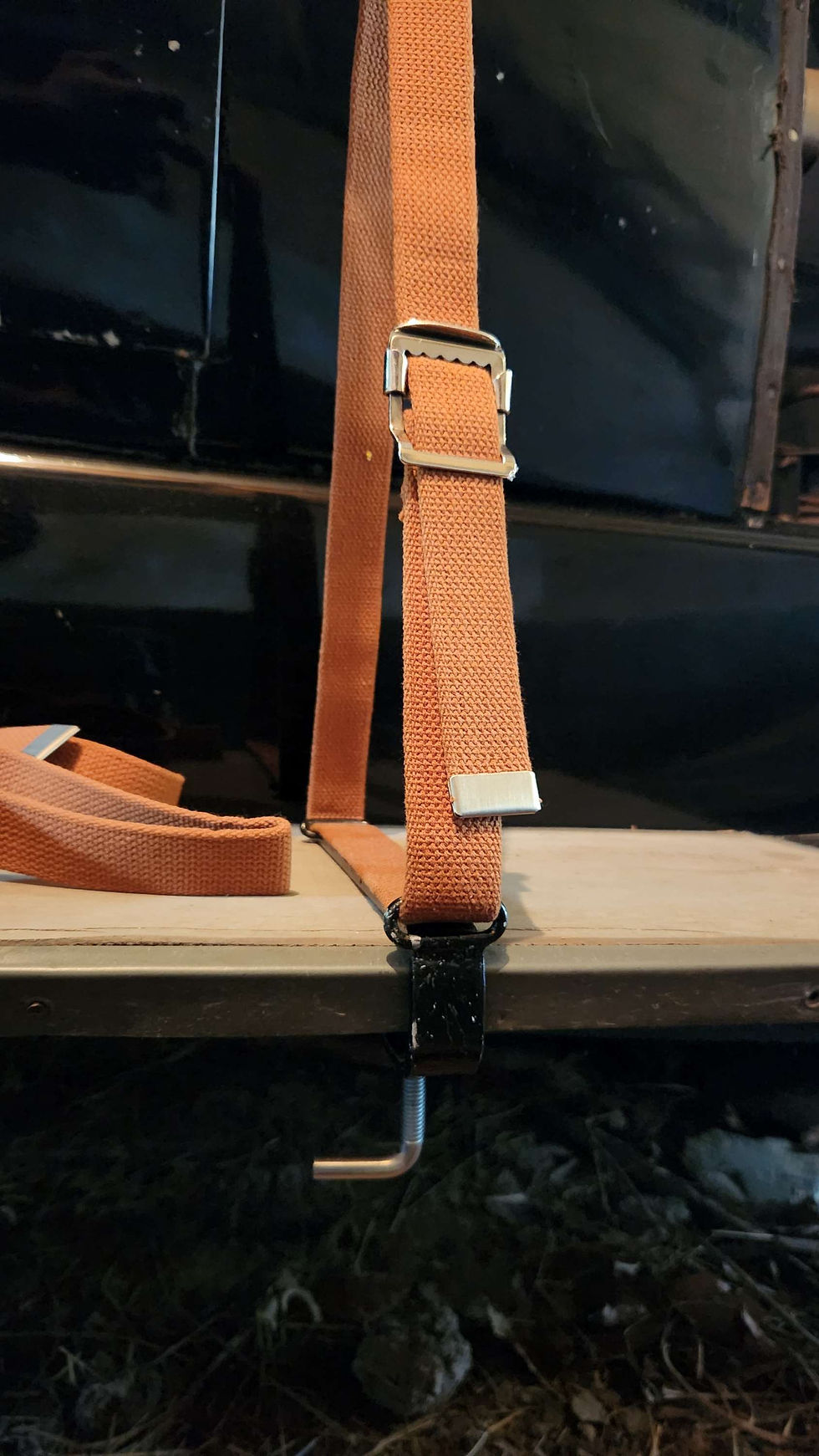 Thumbnail: 1920s Running Board Luggage Clamps