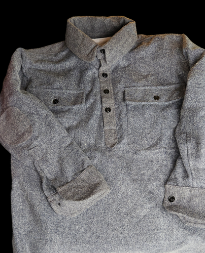 GEbee404 Wool Check Pullover Shirt “1935 GEbee404 Wool Check Pullover Shirt 1935