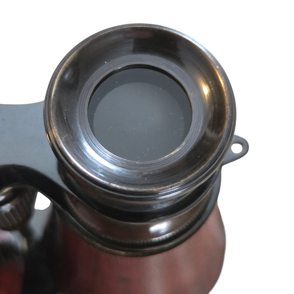 Thumbnail: 1900-1920 Field Glasses (Binoculars) w/Case