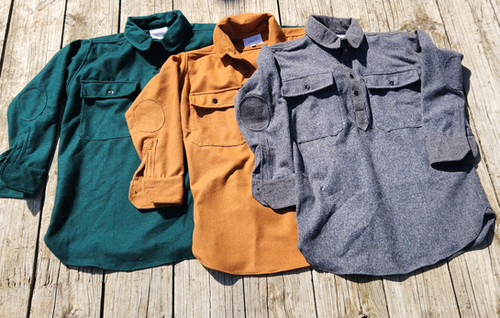 Men's Wool Hunting/Sporting/Work Shirt 1910-1930 | Logsdon & Co.