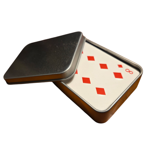 Metal Playing Card Tin