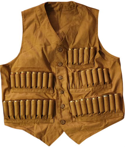 Shotgun Shell Duck Hunting Shell Vest 1915-1935 Hunting Vest For 12g Shells Logsdon