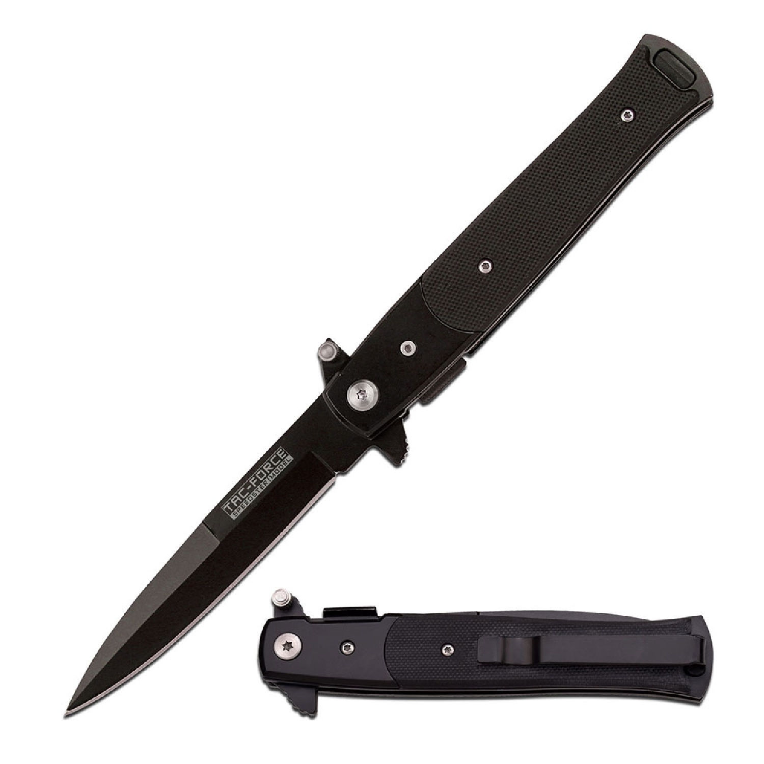 TAC-FORCE ASSISTED 3.5 IN BLADE G-10 HANDLE
