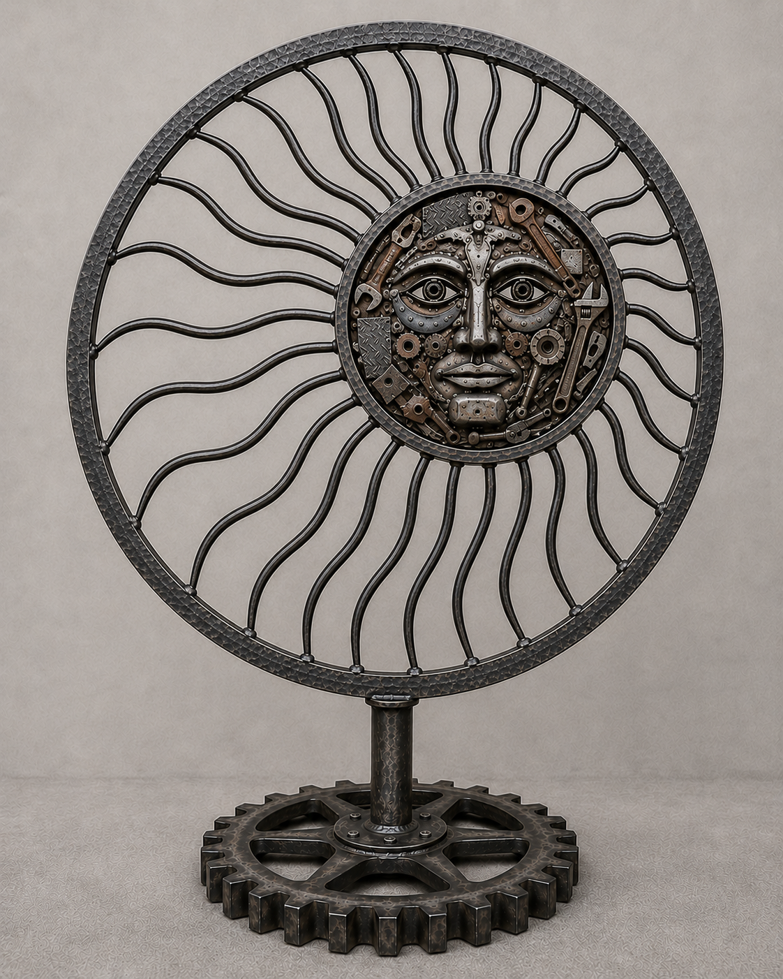 Industrial Age Sun by John Flack
