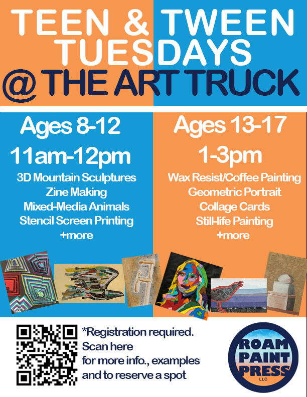 Tween Tuesdays @ Roam Paint Press