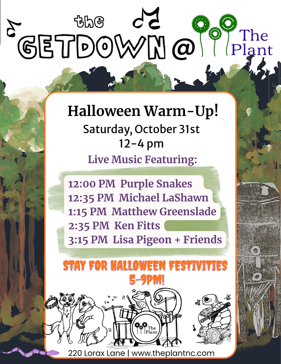 Get Down on Halloween @ The Plant