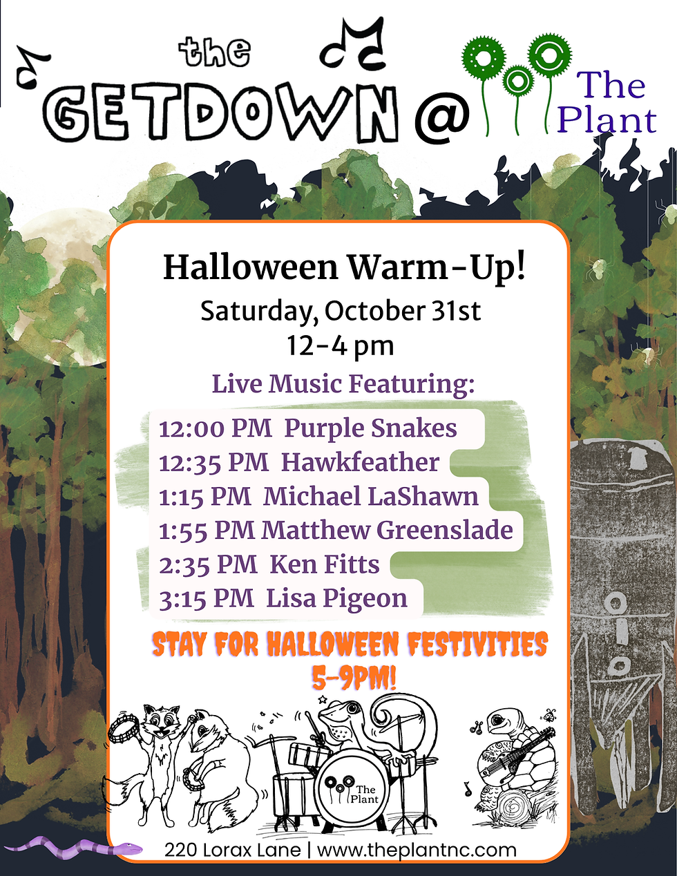 Get Down on Halloween @ The Plant