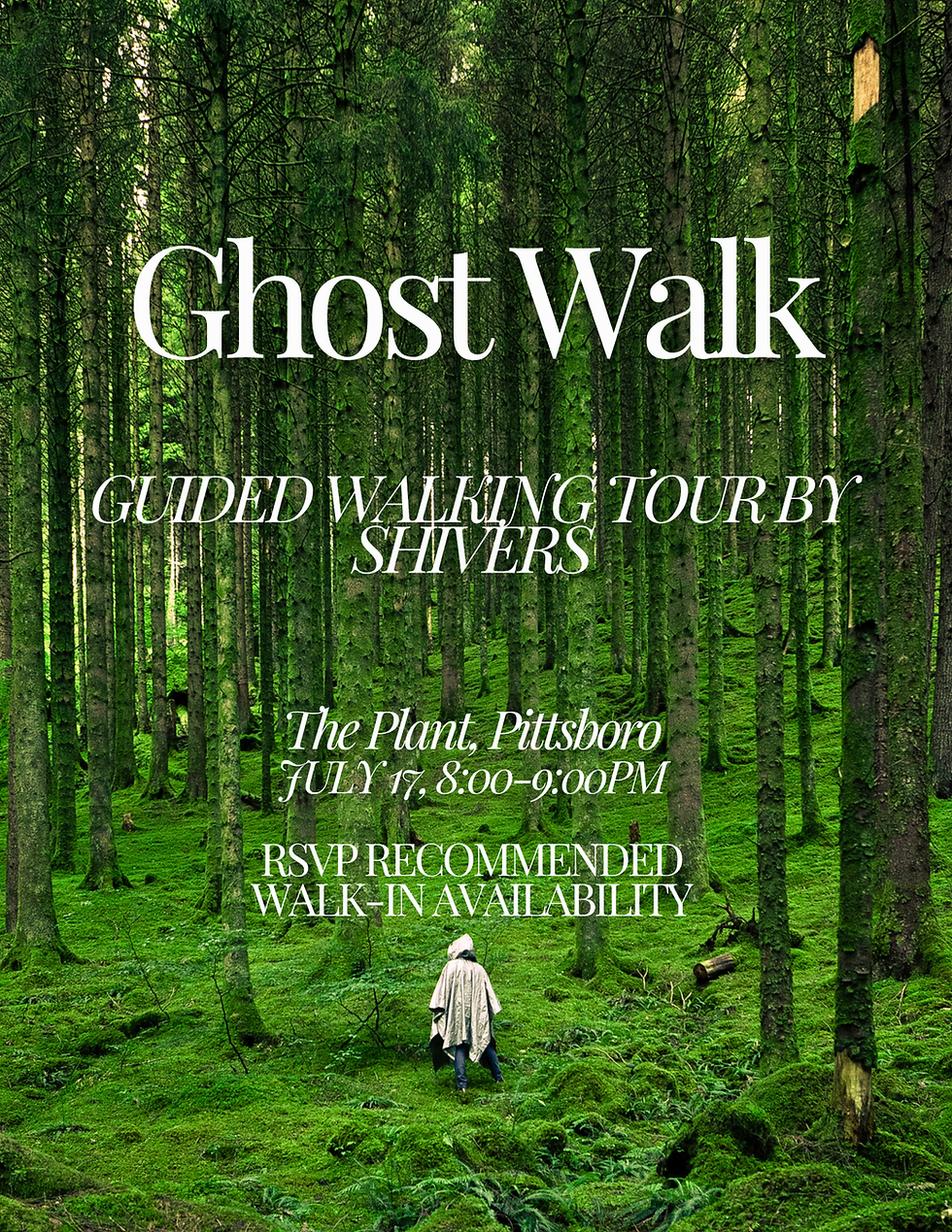 Ghost Walk- Guided Walking Tour By Shivers