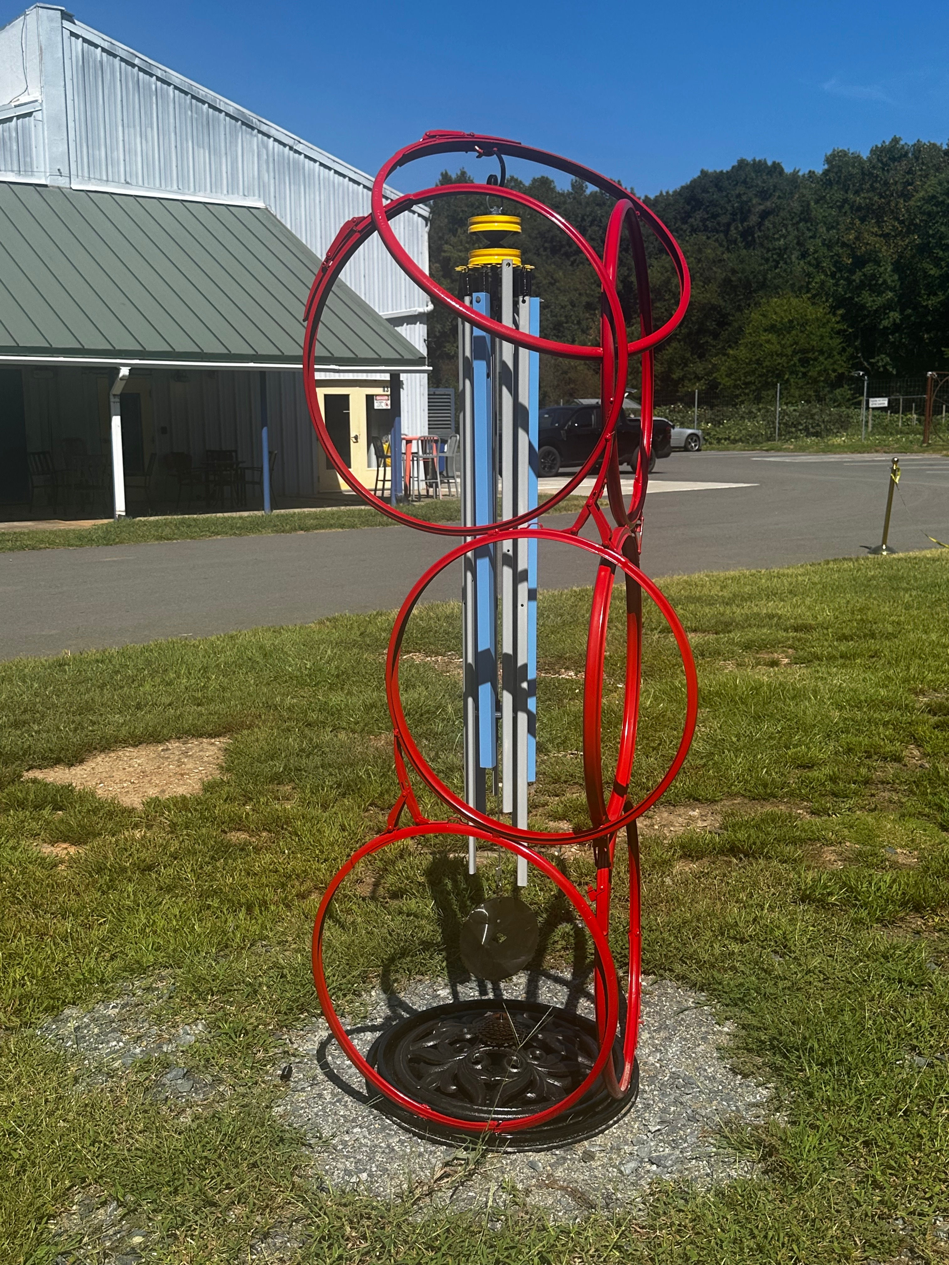 Scrap Metal Chime by Bonnie Walker